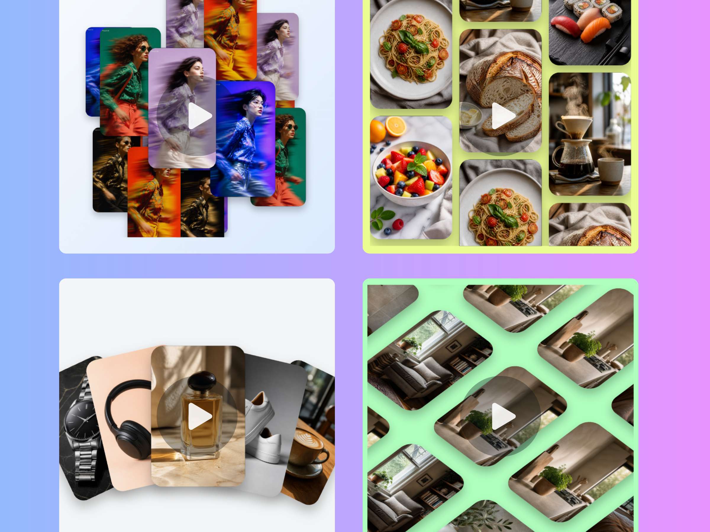 Gallery Video app in Canva